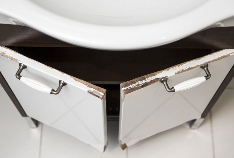 Cabinet Painting in Progress